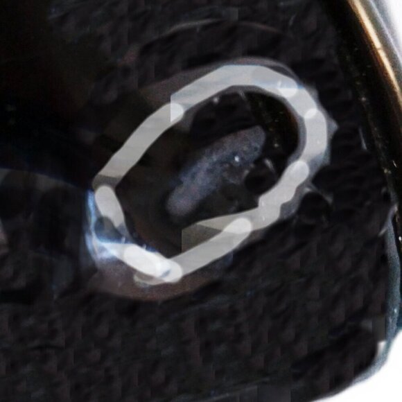 Vintage Black Sturdy Shiny Roomy Patent Gold Kiss Clasp Envelope Satchel Bag - Picture 8 of 15